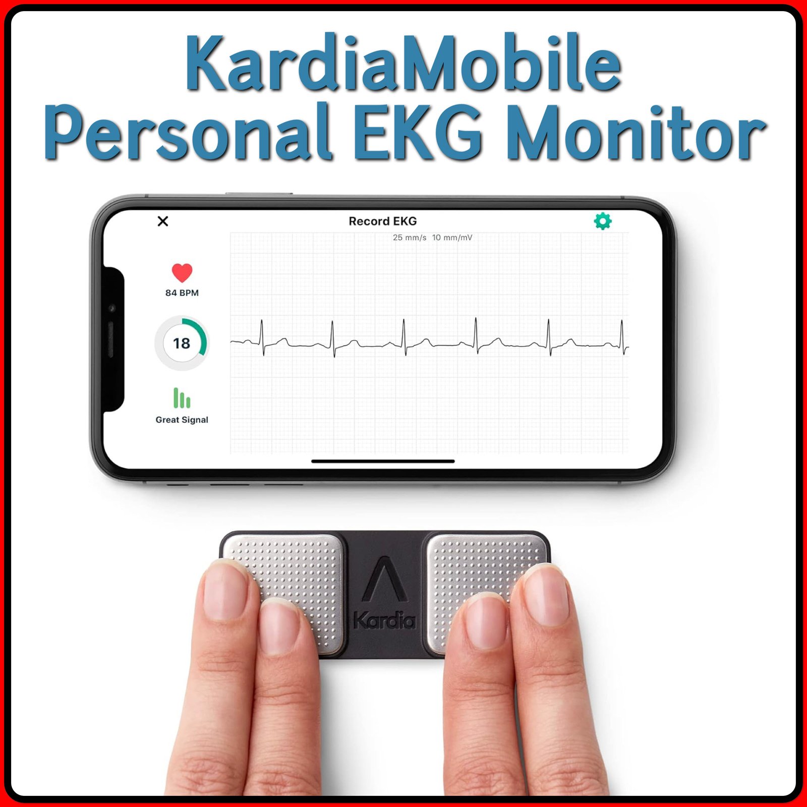 KardiaMobile Personal EKG Monitor