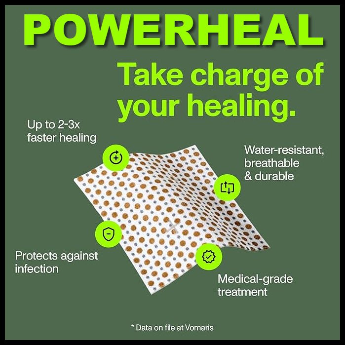 Bioelectric Bandage Kit for Wound Care & Healing