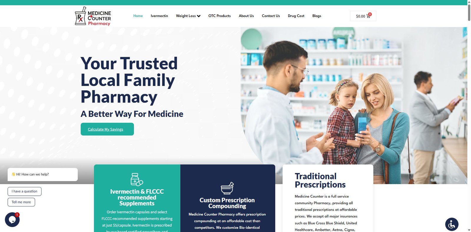 click here for gomedicinecounter.com